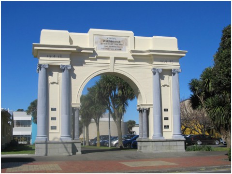 War memorial arch