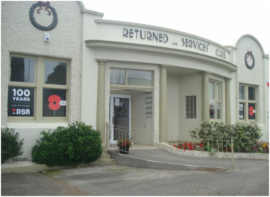 South Taranaki RSA club rooms