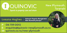 Quinovic Property Management New Plymouth